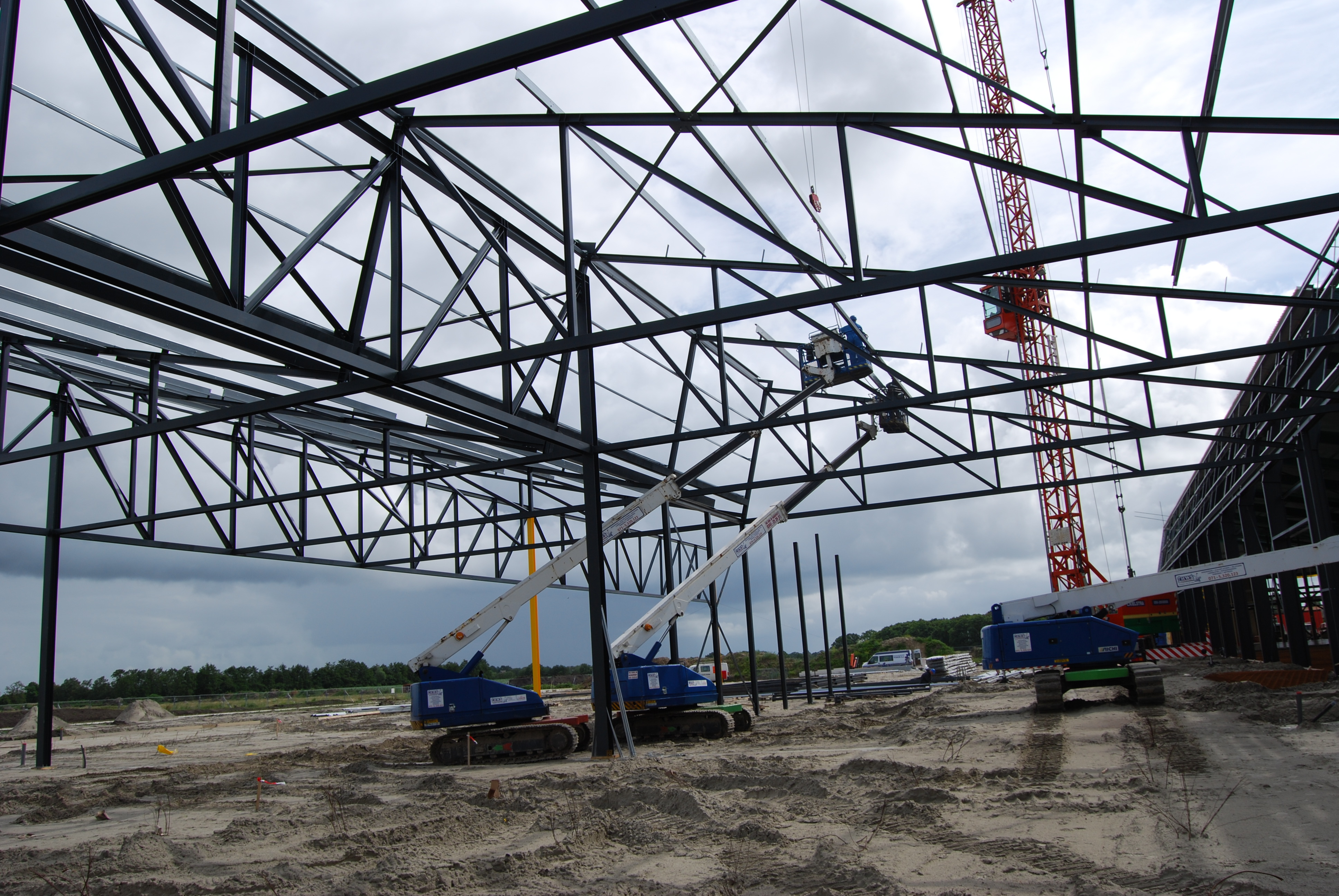 Staalconstructie hal